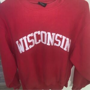 Wisconsin Red Sweatshirt